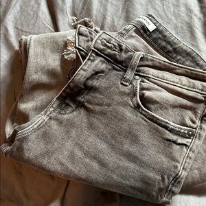 Vigoss Women's Skinny Jeans - Distressed Gray